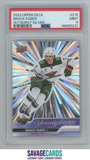 2023-24 Upper Deck Young Guns Outburst Brock Faber PSA 9 #215 Minnesota Wild comprar usado  Enviando para Brazil