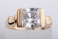 Kristall ring 585 gebraucht kaufen  München