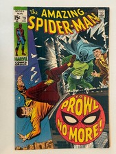 Amazing Spider-Man #79 - 2nd App Prowler - Marvel Comics 1969 comprar usado  Enviando para Brazil