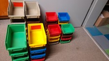 Sichtlagerkasten stapelboxen f gebraucht kaufen  Dielheim