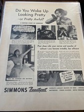 Vintage 1937 simmons for sale  Louisville