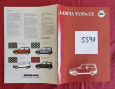 N° 5598 /  LANCIA Y 10 fire LX / rare catalogue suédois / SAAB-ANA / swenden comprar usado  Enviando para Brazil