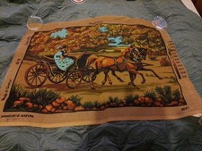 Printed canvas tapestry for sale  STOKE-ON-TRENT