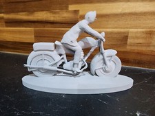 Figurine tintin moto d'occasion  Carvin