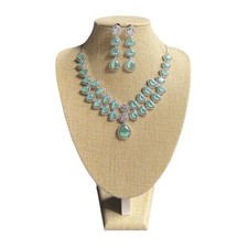 Mint quartz necklace for sale  LONDON