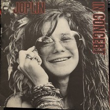 JANIS JOPLIN - IN CONCERT - COLUMBIA  1972 - DOUBLE VINYL LP RECORD C2X 31160, usado comprar usado  Enviando para Brazil