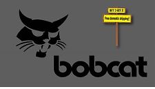 Bobcat decal bob for sale  New Smyrna Beach