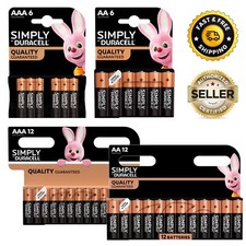 Duracell aaa batteries for sale  BURY
