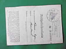 Reichskleiderkarte deutsches r gebraucht kaufen  Gera