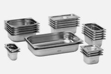 Stainless steel gastronorm for sale  LONDON
