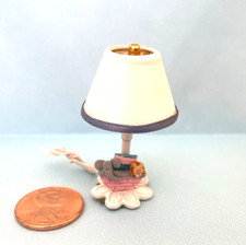 LÂMPADA MINIATURA PARA QUARTO DE BEBÊ CASA DE BONECAS COM DESIGN DE ARCA DE NOÉ COM FIO PARA ILUMINAR comprar usado  Enviando para Brazil