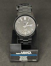 Usado, RELÓGIO MASCULINO CASIO - PRETO AÇO INOXIDÁVEL 41MM 3 PONTEIROS ANALÓGICO (NOVO) comprar usado  Enviando para Brazil