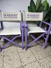 Stühle regiestuhl lila gebraucht kaufen  Rodenberg