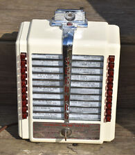 Vintage Seeburg Music System Coin Op Wall-O-Matic Wall Juke Box com Chave comprar usado  Enviando para Brazil
