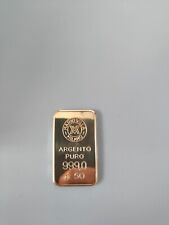 Lingotto argento 50g usato  Milano