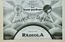 Press 1926 radiola d'occasion  Expédié en Belgium