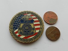 Enamel challenge coin for sale  BRIDGWATER