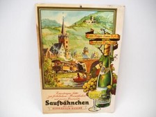Werbepappe wein saufbähnchen gebraucht kaufen  Merseburg