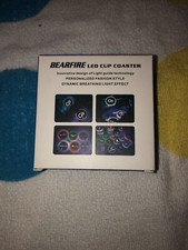 Porta-copos LED logotipo carro Bearfire luz porta-copos Land River 2 peças, usado comprar usado  Enviando para Brazil