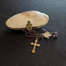 Boite chapelet ancienne d'occasion  Roussillon