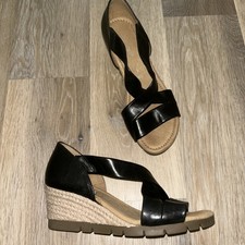 Gabor black leather for sale  BEDFORD