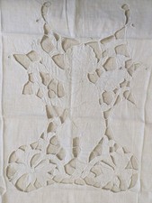 Broderie dentelle ancienne d'occasion  Les Ponts-de-Cé