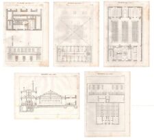 Stampe antiche architettura usato  Lecco