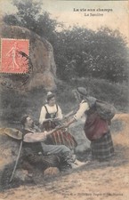 Cpa fantaisie scenes d'occasion  Claira
