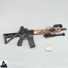 Rifle Mini Times HK416D escala 1:6 com Bi-Pod para bonecos de 12" comprar usado  Enviando para Brazil