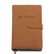 Personalised leather notebook for sale  UK