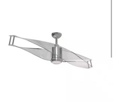 Ventilador de teto Craftmade 56" ilusão acabamento em níquel polido escovado LED 2 lâminas comprar usado  Enviando para Brazil