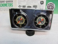 Vintage Stewart Warner Green Line 2 5/8 Conjunto de Calibre 2 com Painel Cromado COPO comprar usado  Enviando para Brazil