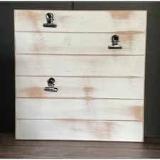 Whitewashed wood clip for sale  Spirit Lake