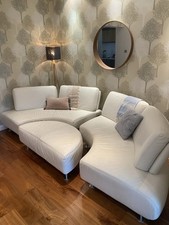 curved leather sofa for sale curved leather sofa for sale  BANGOR