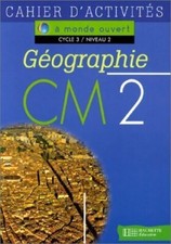 Géographie cm2. cahier d'occasion  Hennebont