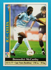 🔥 McCARTHY 🇿🇦 Rookie Card Celta de Vigo #527 Mundicromo 1999 2000 Liga 99 00, usado comprar usado  Enviando para Brazil