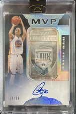 2019 Eminence Stephen Curry Fine .999 Prata 1 Onça Troy MVP Auto/10 Selado! comprar usado  Enviando para Brazil