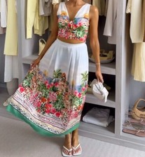 Zara printed layered d'occasion  Expédié en Belgium