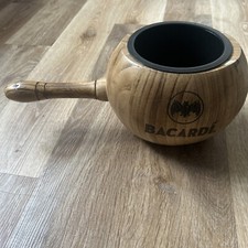 Bacardi wooden ice for sale  POOLE
