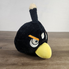 Ventosa Angry Birds Bomb 7" janela de pelúcia mancha branca rara comprar usado  Enviando para Brazil