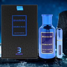 Bharara Double Bleu Pour Homme By Bharara 3,4 oz/100 ml Eau De Parfum spray masculino QUENTE comprar usado  Enviando para Brazil