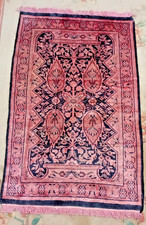 antique handmade Persian rugs 1'9" x 3'1" ft Sarouk Rug - 1920s - Hand Made silk comprar usado antique handmade Persian rugs 1'9" x 3'1" ft Sarouk Rug - 1920s - Hand Made silk comprar usado  Enviando para Brazil