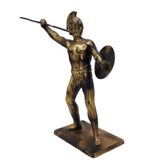 Bronzed metal spartan for sale  Villa Ridge