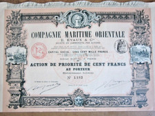 Compagnie maritime orientale d'occasion  Châlons-en-Champagne