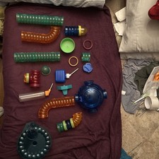 Usado, Tubos de hamster acessórios para gaiola exercício gerbil ratos bichos trilha funis e muito mais comprar usado  Enviando para Brazil