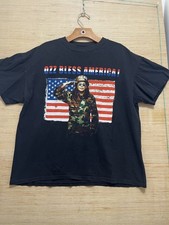 Camisa masculina vintage Ozzy Osbourne Ozzfest grande 2003 Tour Bless America Rock Band comprar usado  Enviando para Brazil