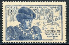 Timbre 743 journee d'occasion  Toulon-