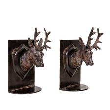 Usado, Suportes de livros de veado de bronze, decoração de veado da floresta, acessório de prateleira de biblioteca comprar usado Usado, Suportes de livros de veado de bronze, decoração de veado da floresta, acessório de prateleira de biblioteca comprar usado  Enviando para Brazil