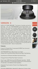 Usado, Addictive Audio versão-4 12" polegadas caixa aberta NOVO sub 2400 watts DVC 2ohm  comprar usado  Enviando para Brazil