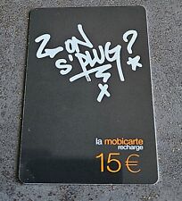 Mbc mobicarte recharge d'occasion  Bruz